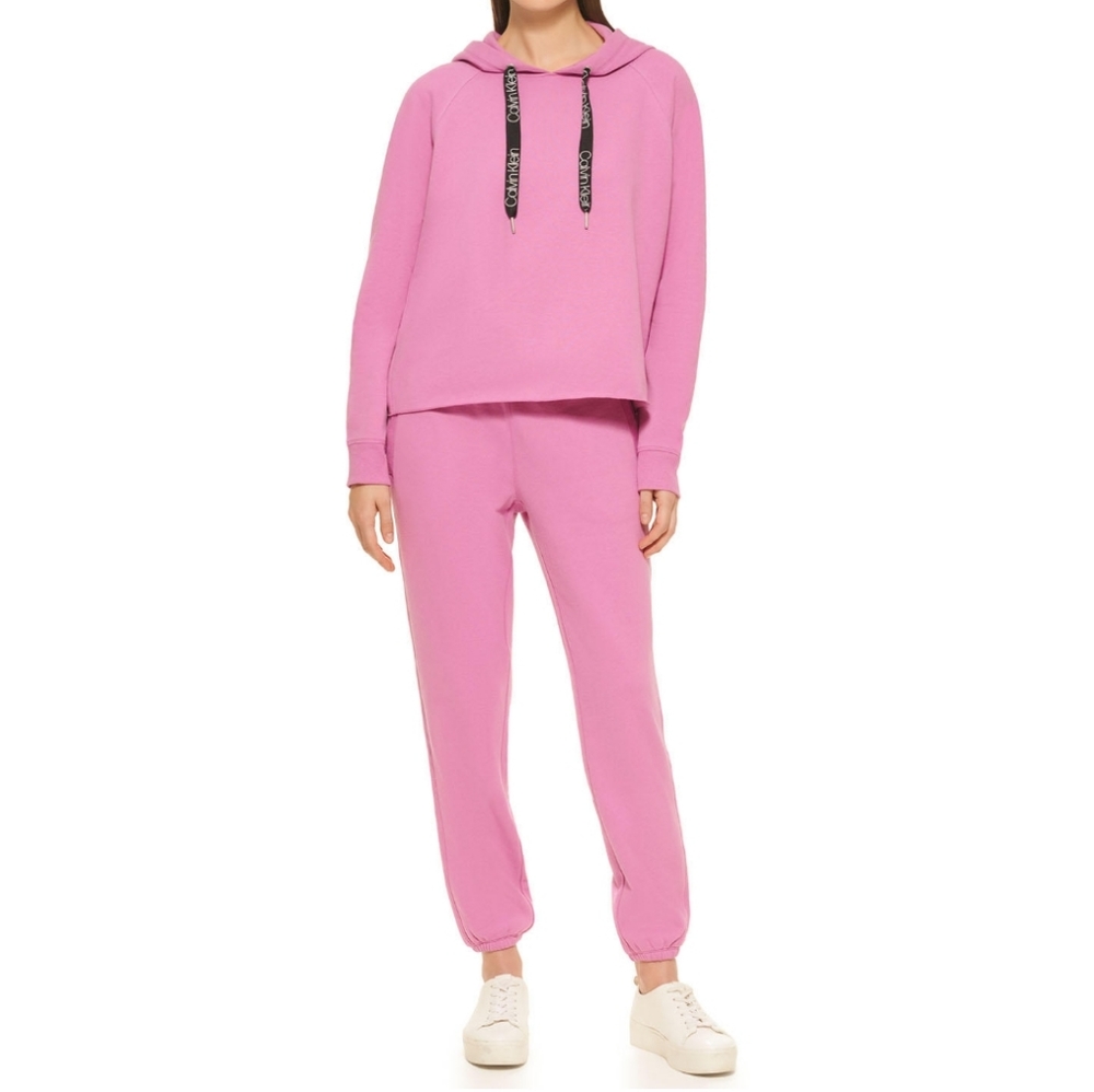 NWT Calvin Klein Lush Pink Hoodie & Jogger Set
